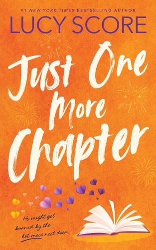 Just One More Chapter by Lucy Score book cover.