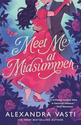 Meet me at Midsummer by Alexandra Vasti book cover.