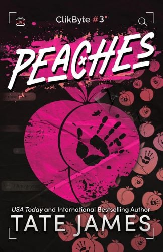 Peaches by Tate James book cover.