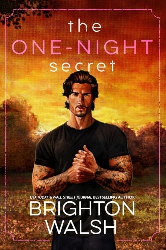 The One-Night Secret by Brighton Walsh book cover.