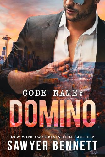 Domino by Sawyer Bennett book cover.