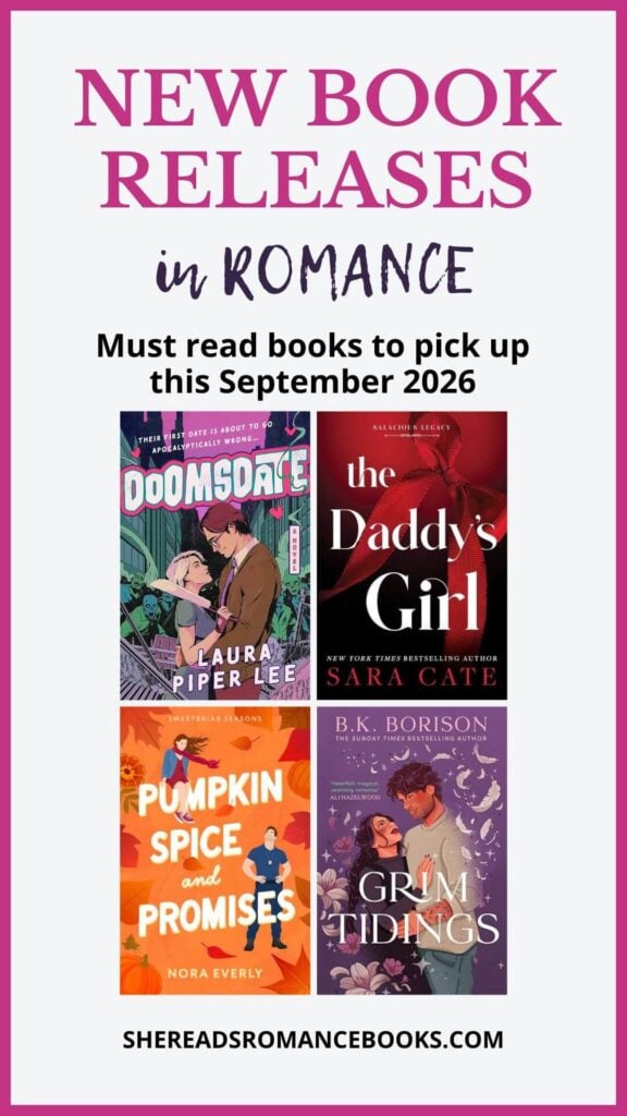 Discover all the must-read, new romance book releases that dropped in September 2026 in this epic book list.