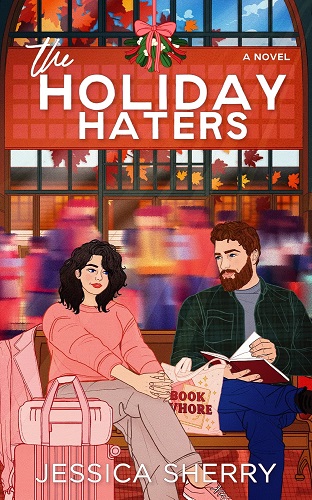 The Holiday Haters by Jessica Sherry book cover.