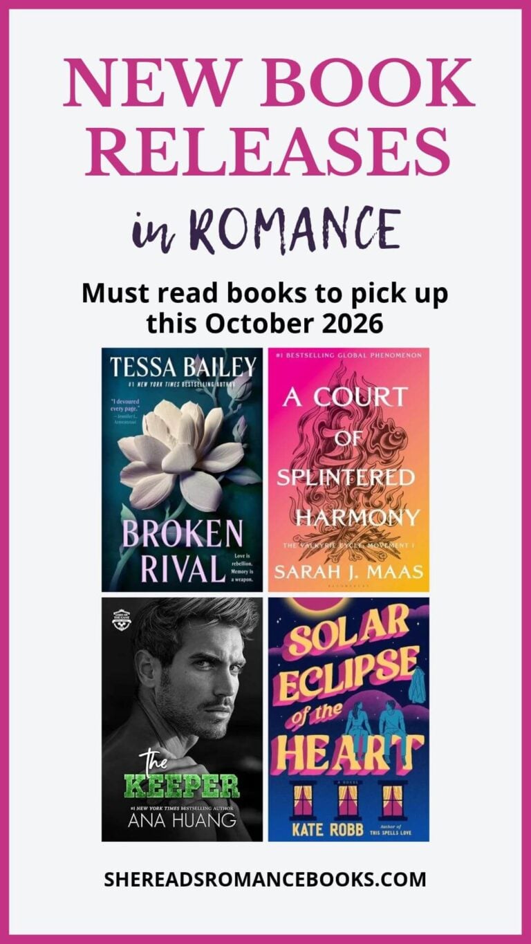 Wondering which new romance book releases dropped in October 2026? Check out this ultimate list that has every new release worth adding to your TBR list.