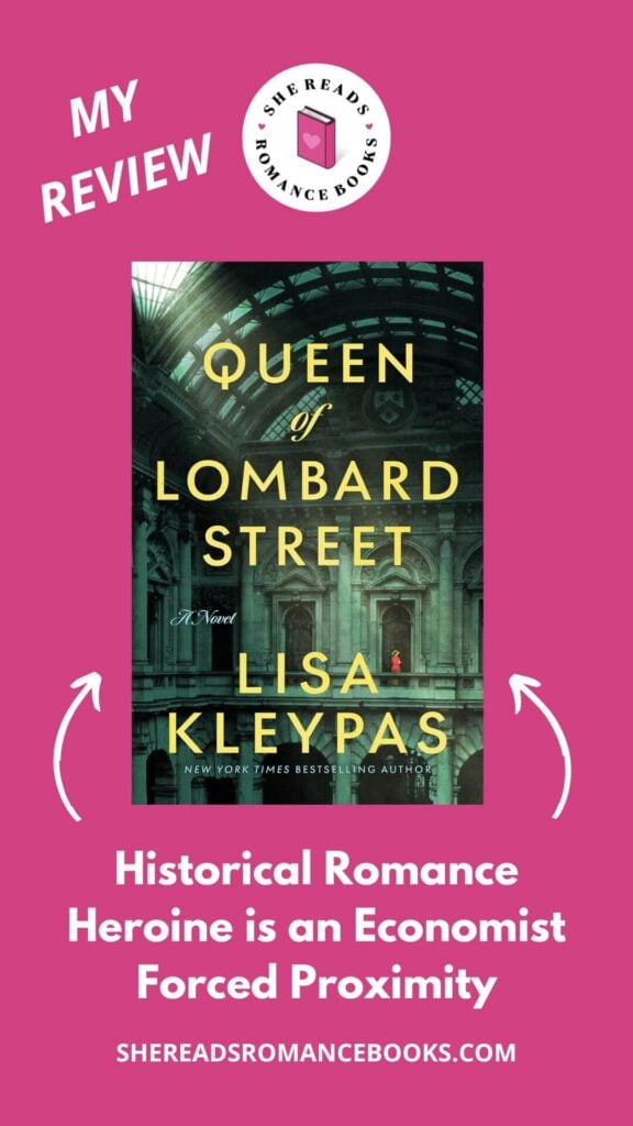 Check out She Reads Romance Books' book review of Queen of Lombard Street by Lisa Kleypas to see what she thinks of this historical romance.